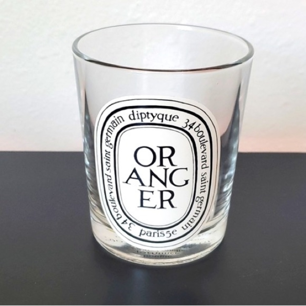 Diptyque Oranger Empty Full Size Candle Jar 190g Gem